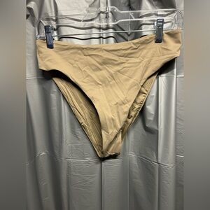 NWT Skims Signature Swim Mid Waist Bottom, Size Medium M, Limited Edition Desert